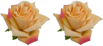 

Fully Flower Designing Rose Hair Clip, Hair Styling Accessories For Women And Girl, Peach, Pack Of 1 Hair Clip(Multicolor)