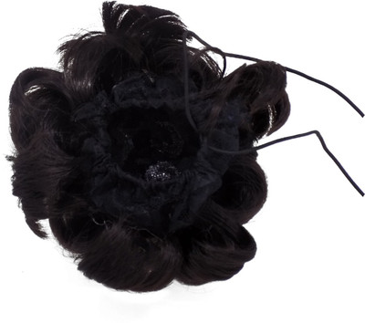 

PELO Highlighter Bun Extension For Women, Juda Accessories, Synthetic Juda Extension Hair Accessory Set(Multicolor)
