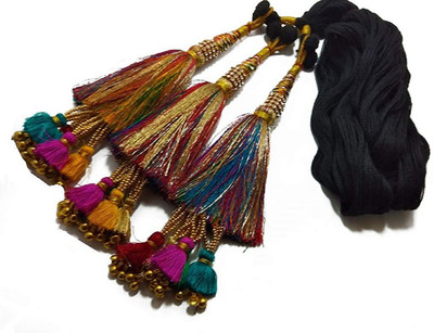 

CHHABRA PUNJABI PARANDA 016 Braid Extension(Multicolor)