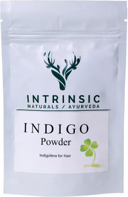 

Intrinsic Natural Indigo Powder For Hair -100 Gram Hair Color(Black)