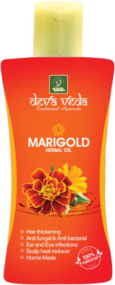 

DEVAVEDA HERBALS MARIGOLD HERBAL OIL-HAIR & SKIN MOISTURIZER Hair Oil(100 ml)