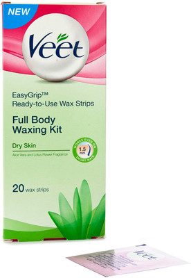 

Veet full body wax kit Strips(22 Strips)