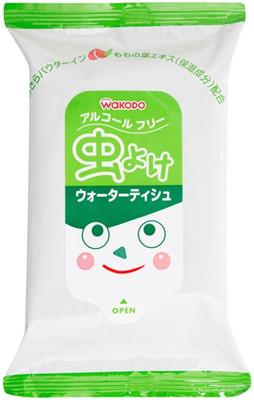 

Wakodo mosquito Repellent Wet Wipes/Tissues-Pack of 5 (Each Pack 20 pcs) - Made in JAPAN(Pack of 5)