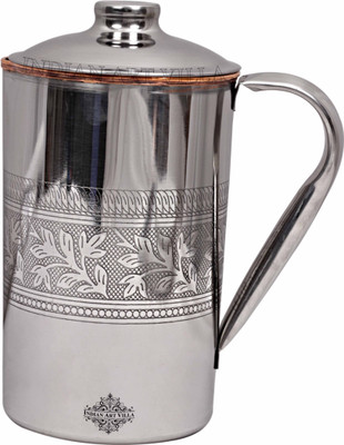 

IndianArtVilla S/C Embossed Jug No.4 Water Jug(1.6 L)