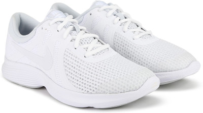 

Nike Boys Lace Running Shoes(White, White/white-pure platinum