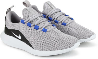 

Nike Boys Lace Running Shoes(Grey, Atmosphere grey/pure platinum-racer blue