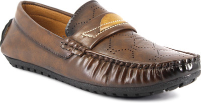 

Once More Boys Slip on Loafers(Brown