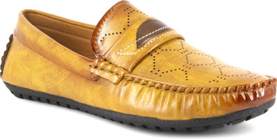 

Once More Boys Slip on Loafers(Beige