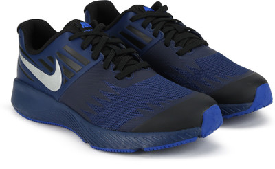 

Nike Boys Lace Running Shoes(Blue, Blue void/reflect silver-black