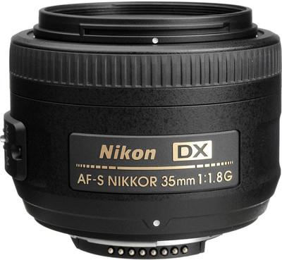 

Nikon AF-S DX Nikkor 35mm f/1.8G Lens(Black, 35mm)