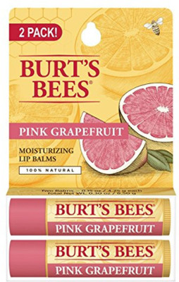 

Burt's Bees Pink Grapefruit, Moisturizing Lip Balm 0.15 oz ( Pack of 2) NA(Pack of: 2, 2 g)