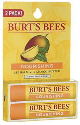 

Burt's Bees Moisturizing Lip Balms 2 Pack - Mango 2/0.15 oz (4.25 grams) Balm NA(Pack of: 2, 2 g)