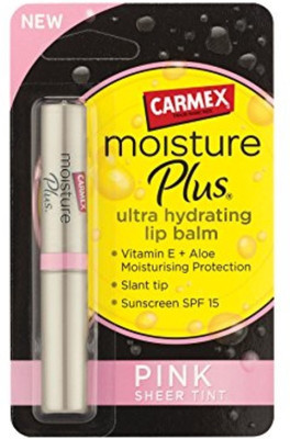 

Carmex Moisture Plus Ultra Hydrating Lip Balm Pink Sheer Tint Spf15 2G NA(Pack of: 1, 2 g)