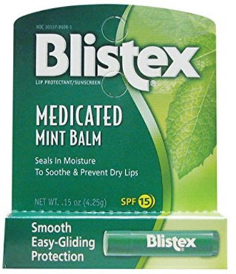 

Blistex Medicated Mint Lip Balm NA(Pack of: 1, 2 g)