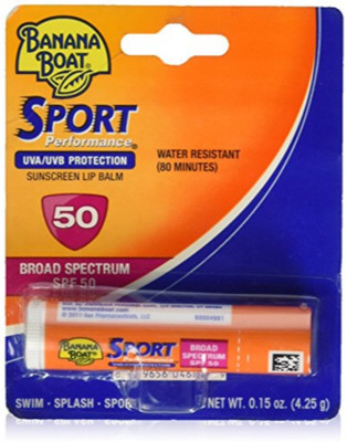 

Banana Boat Sport Performance Lip Balm SPF 50 NA(Pack of: 1, 2 g)