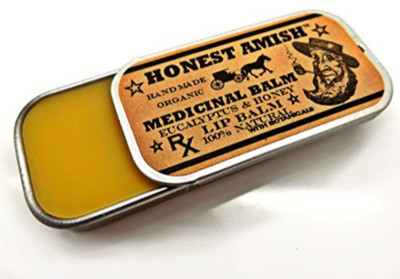 Honest Amish Medicinal Lip Balm By Honest Amish- All Natural Herbal Remedy NA(Pack of: 1, 2 g)
