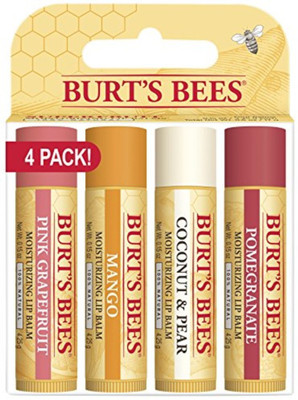 

Burt's Bees 100% Natural Moisturizing Lip Balm, Superfruit, 4 Tubes in Blister Box NA(Pack of: 4, 2 g)