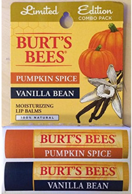 

Burt's Bees Limited Edition Combo Pack - Pumpkin Spice & Vanilla Bean Lip Balm NA(Pack of: 2, 2 g)