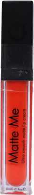 

GlamHot Ultra Smooth Long Lasting Matte Me Liquid Lipstick Orange -413 (6 ml)(6, Orange)