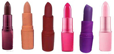 

RANDOM MAC IMPORTED GAIMBATISTA VALLI MULTICOLOUR LIPSTICK (PACK OF 6 ) 3 GM(MULTICOLOUR)