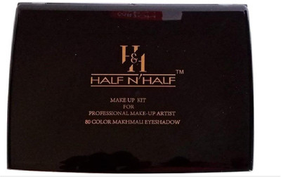 

Half N Half Professional Makeup Kit 80 Color Eyeshadow Pallete -01
