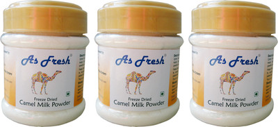 

As Fresh camel milk 200 plus 100gm Milk Powder(300 g, Pack of 3)