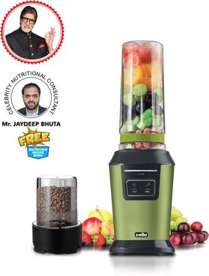 cello JUCI MATIC NUTRI BLENDER Multi Purpose Blender 800 Juicer Mixer Grinder (1 Jar, Green)