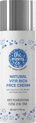 

The Moms Co. Natural Vita Rich Face Cream with Kakadu Plum, Hyaluronic Acid and Chia Seed Oil(50 ml)