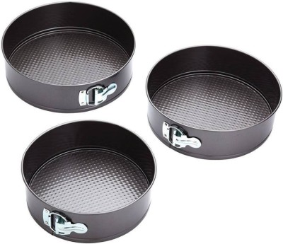 SKYZONE Aluminium Cake Mould 3(Pack of 3)