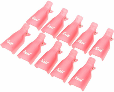 

AGE CARE 10 Pieces of Plastic Nail Clip Gel Polish Remover Clipper(10)