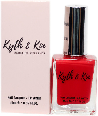 

Kyth & kin Gel Effect Nail Lacquer Coral Red