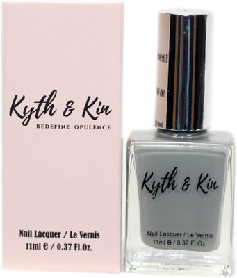 

Kyth & Kin Gel Effect Nail Lacquer Sterling Grey