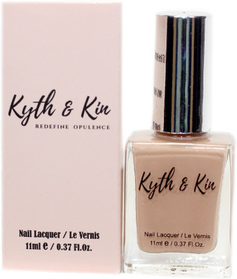 

Kyth & kin Gel Effect Nail Lacquer Coffee with K&K