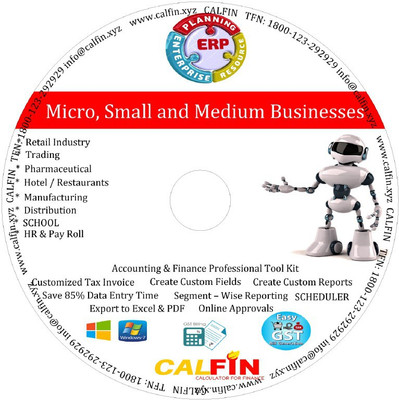 calfin GST BILLING SOFTWARE.(Life Time)