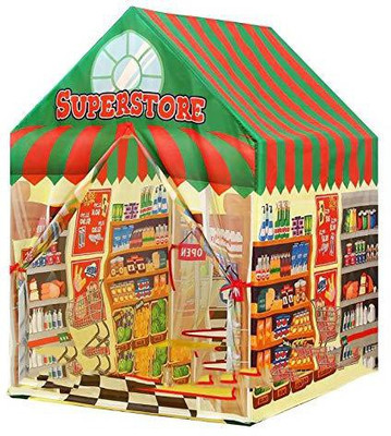 

latest radhe Super Market Store Foldable Kids Play Tent(Multicolor)