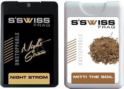 

S'SWISS NIGHT STROM AND MITTI THE SOIL Perfume - 20 ml(For Men & Women)