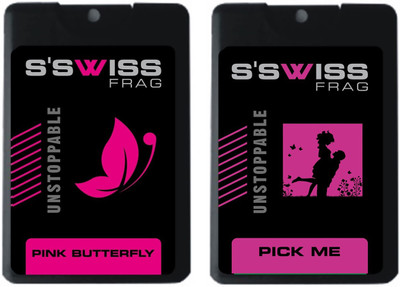 

S'SWISS PINK BUTTERFLY AND PICK ME Perfume - 20 ml(For Men & Women)