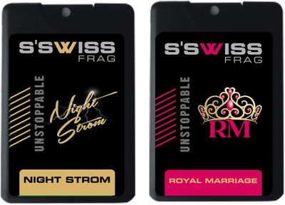 

S'SWISS NIGHT STROM AND ROYAL MARRIAGE Perfume - 20 ml(For Men & Women)