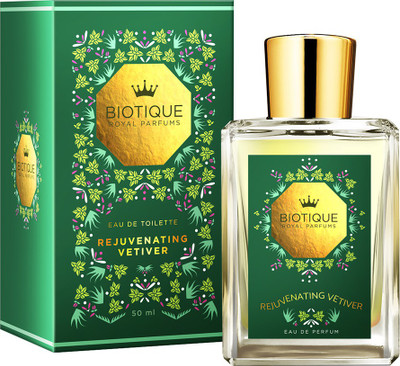 

Biotique Bio Rejuvenating Vetiver Eau de Toilette - 50 ml(For Men)