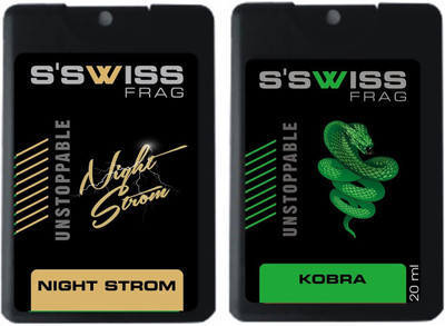 

S'SWISS NIGHT STROM AND KOBRA Perfume - 20 ml(For Men & Women)