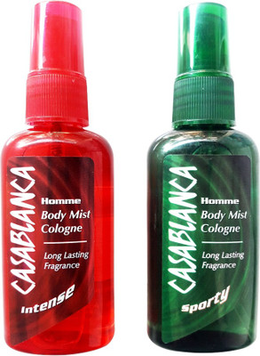 

Casablanca Intense and Sporty Perfumed Body Mist Cologne Spray for Men ( Perfume - 50 ml(For Men)