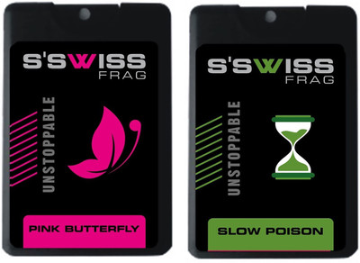 

s'swiss pink butterfly and black chocolete Perfume - 20 ml(For Men & Women)