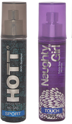 

HOTT Mens -SPORT & TOUCH- (Set of 2 Perfume for Couple) (60ml each) Perfume - 60 ml(For Men & Women)