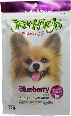 

JERHIGH JERHIGH BLUEBERRY Chicken Dog Treat(70 g, Pack of 6)