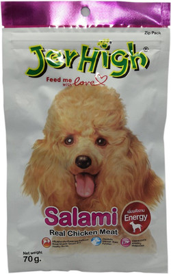 

jer high JER HIGH Chicken Dog Treat(400 g, Pack of 6)
