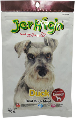 

JERHIGH JERHIGH DUCK Duck Dog Treat(500 g, Pack of 6)