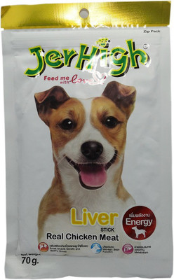 

JERHIGH jer high liver Chicken Dog Treat(500 g, Pack of 6)