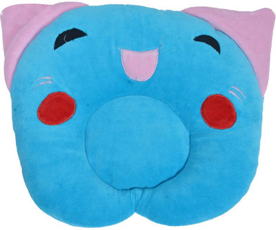 

Guru Kripa Baby Products cartoon Baby Pillow(Sky Blue)