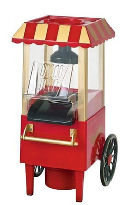 

DEZIINE Electrics Ofp-501 Vintage Collection, Stainless Steel Hot Popcorn Maker Machine 1 L Popcorn Maker(Red)