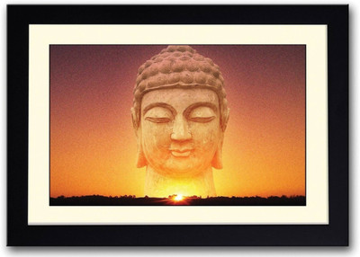 

Aabhaas Buddha Wall Poster Fine Art Print(12 inch X 18 inch, Rolled)